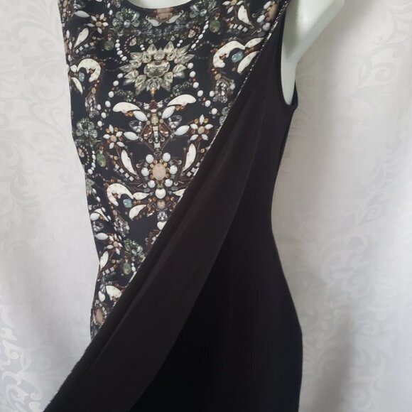 Ted Baker Esmira Crystal Embellished Jewel Print Tunic Dress Size 0 - Picture 8 of 12